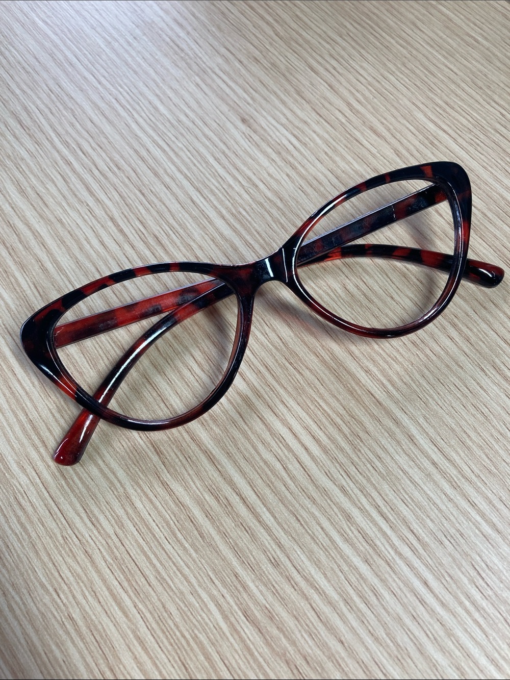 Tortoiseshell Cat Eye Women's Eyeglass Frames Brown